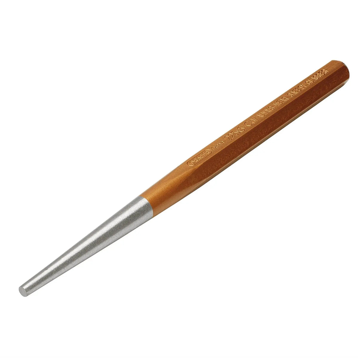 Draper Expert Long Taper Pin Punch 5 x 225mm 13416  White Rose Tools