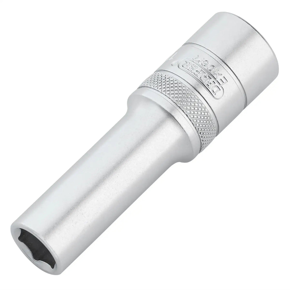 Draper Expert Metric Deep Socket 1/2" Sq. Dr. Micro Satin Chrome 11mm 22436  White Rose Tools
