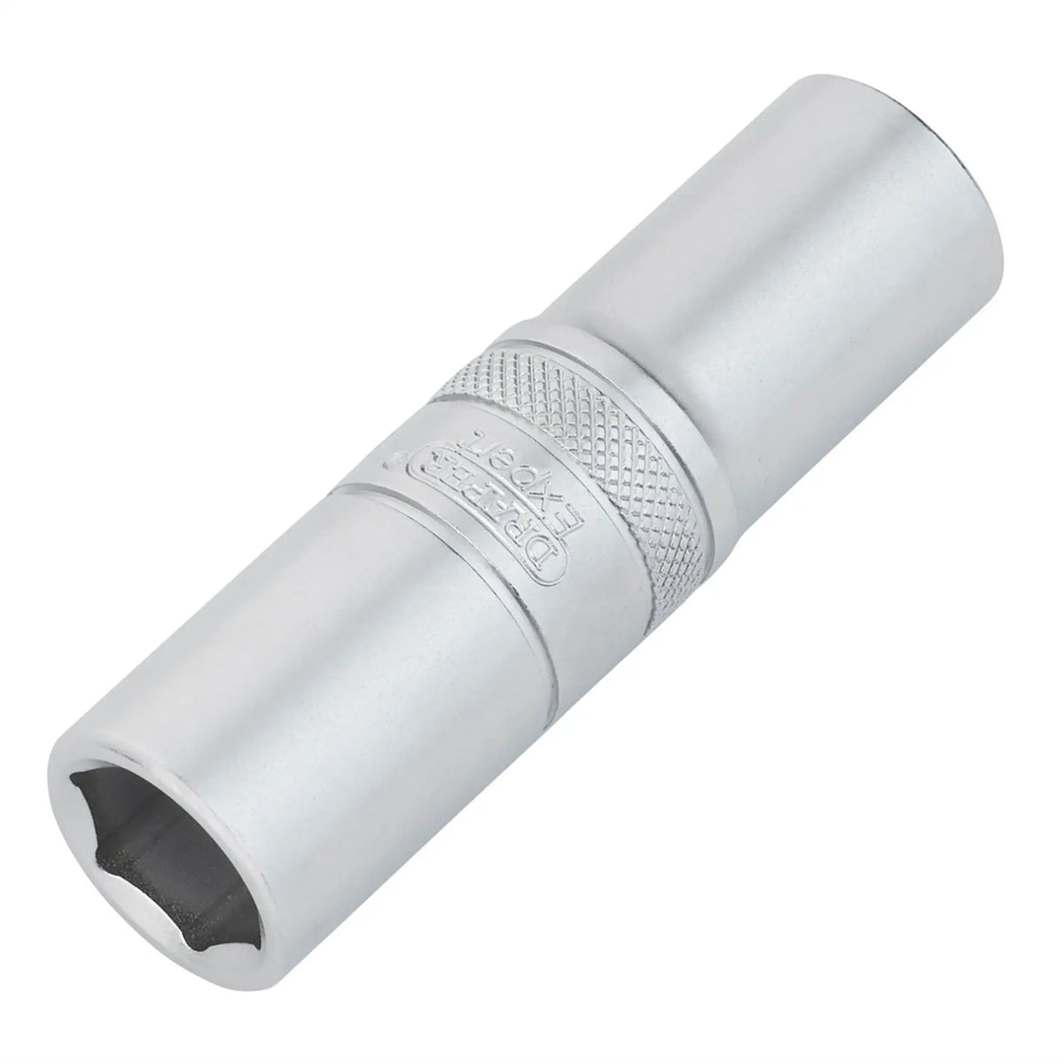 Draper Expert Metric Deep Socket 1/2" Sq. Dr. Micro Satin Chrome 15mm 22440  White Rose Tools