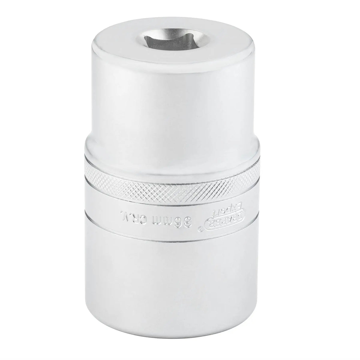 Draper Expert Metric Deep Socket 1/2" Sq. Dr. Micro Satin Chrome 36mm 22497  White Rose Tools