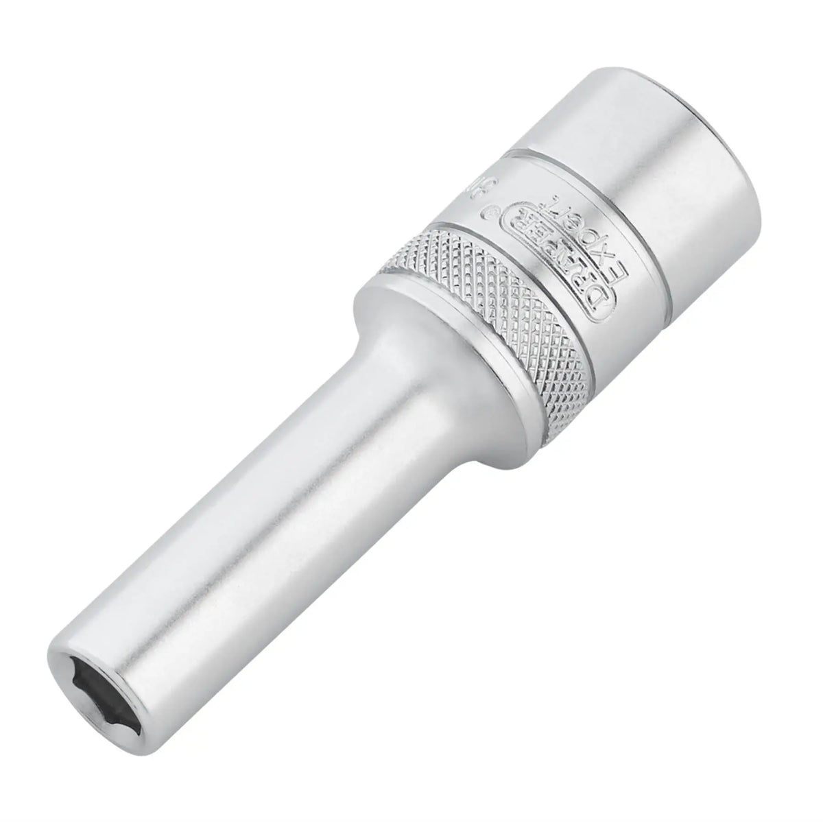 Draper Expert Metric Deep Socket 1/2" Sq. Dr. Micro Satin Chrome 8mm 22428  White Rose Tools