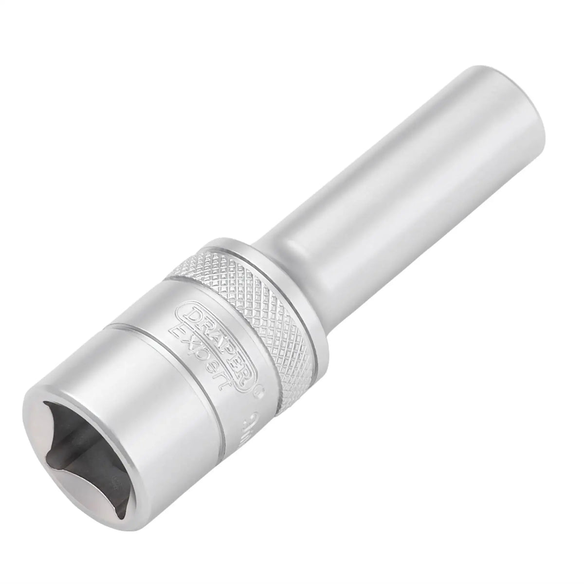 Draper Expert Metric Deep Socket 1/2" Sq. Dr. Micro Satin Chrome 9mm 22429  White Rose Tools