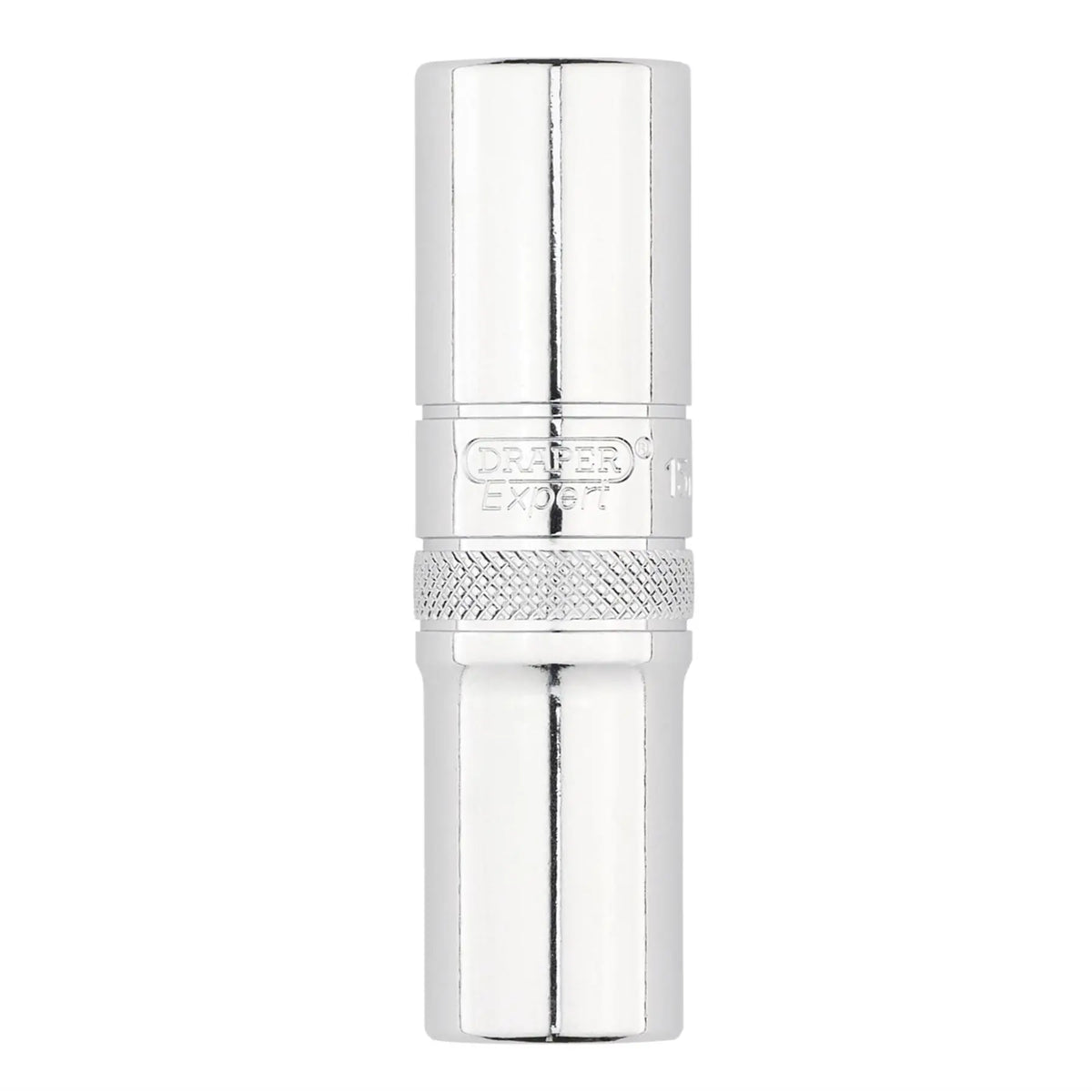 Draper Expert Metric Deep Socket 1/2" Sq. Dr. Polished Chrome 15mm 22421  White Rose Tools