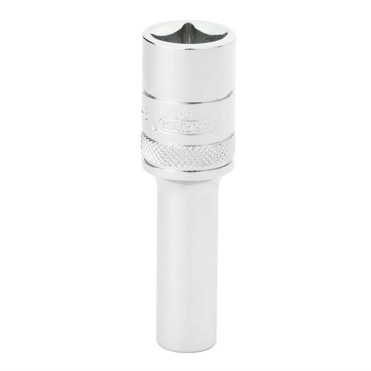 Draper Expert Metric Deep Socket 1/2" Sq. Dr.Polished Chrome 9mm 22407  White Rose Tools