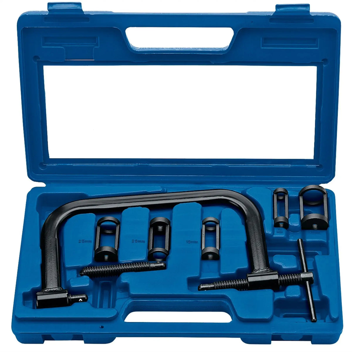 Draper Expert Multi-Way Valve Spring Compressor Set (9 Piece) 30832  White Rose Tools