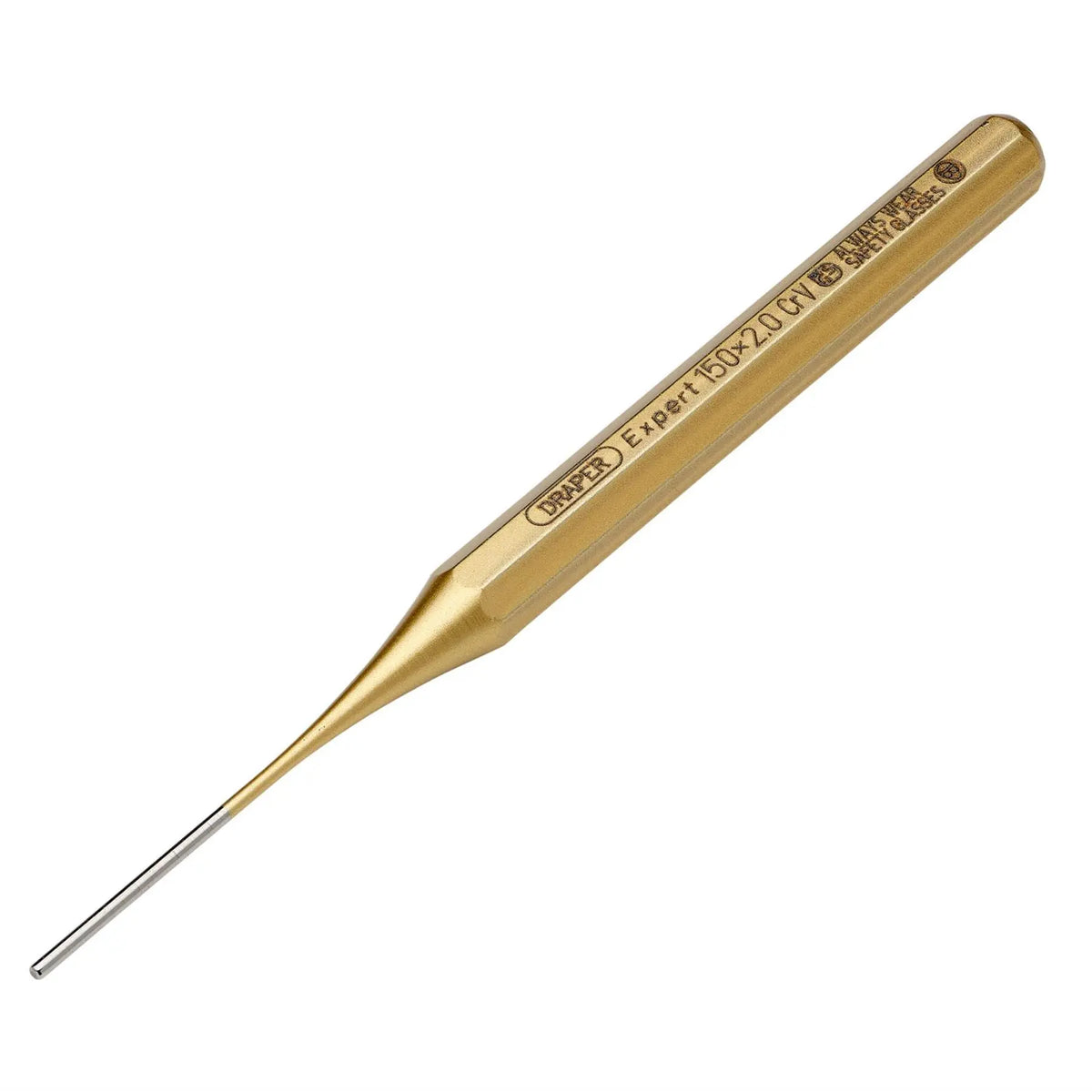 Draper Expert Octagonal Parallel Pin Punch 2 x 150mm 51645  White Rose Tools