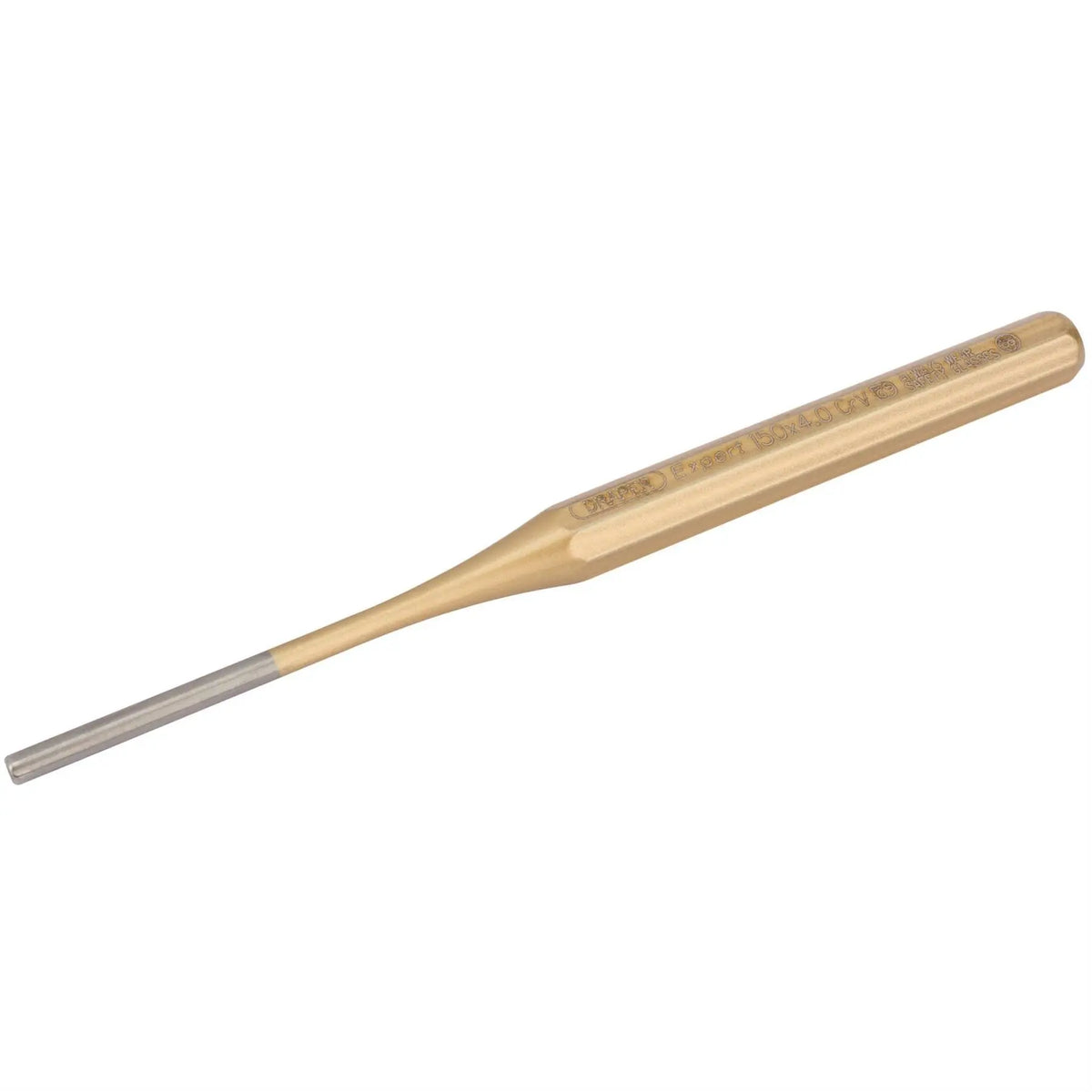 Draper Expert Octagonal Parallel Pin Punch 4 x 150mm 51687  White Rose Tools