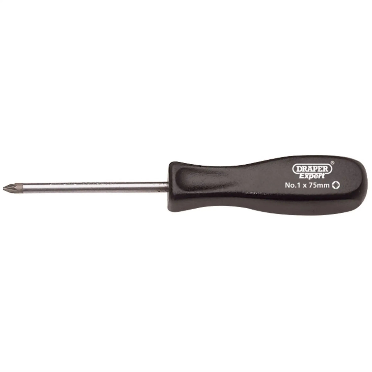 Draper Expert PZ Type Mechanics Screwdriver No.1 x 75mm 19535  White Rose Tools