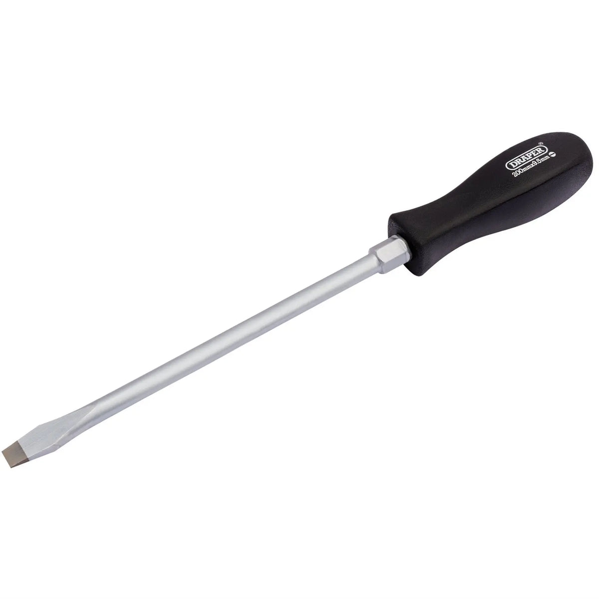 Draper Expert Plain Slot Mechanics Screwdriver 9.5 x 200mm 19531  White Rose Tools