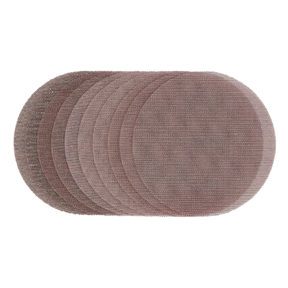 Draper Expert Quality Mesh Sanding Discs 150mm Assorted Grit - 80G 120G 180G 240G (Pack of 10) 62989  White Rose Tools