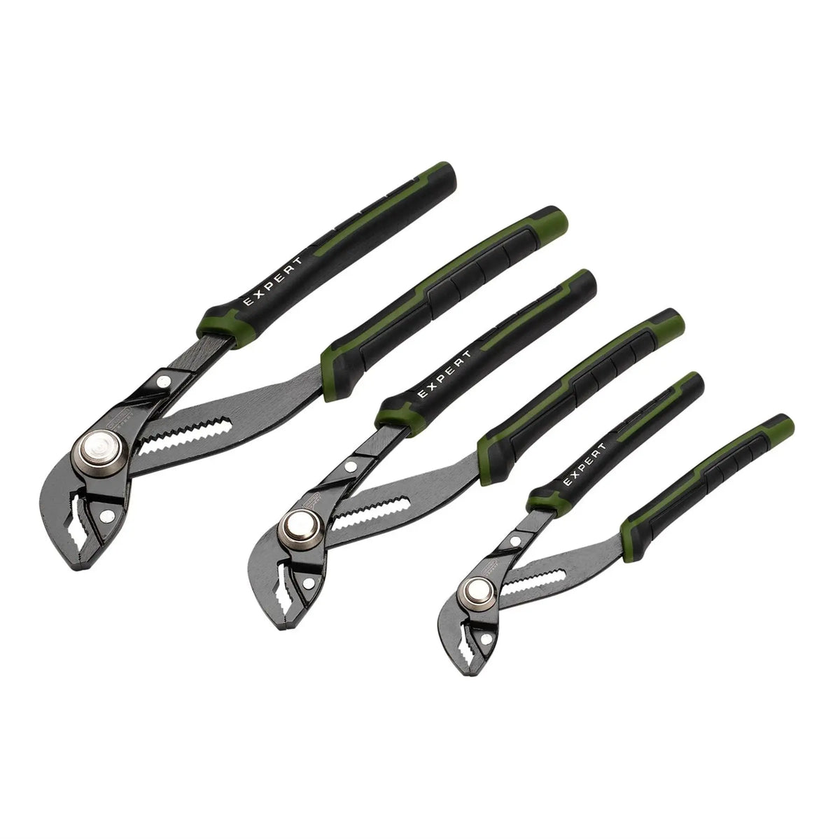 Draper Expert Quick Release Water Pump Pliers Set (3 Piece) 28552  White Rose Tools