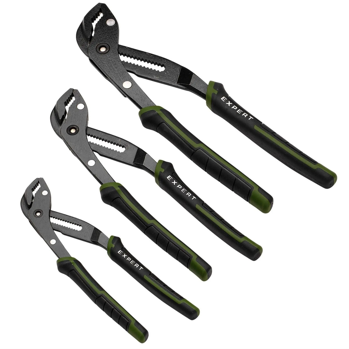 Draper Expert Quick Release Water Pump Pliers Set (3 Piece) 28552  White Rose Tools