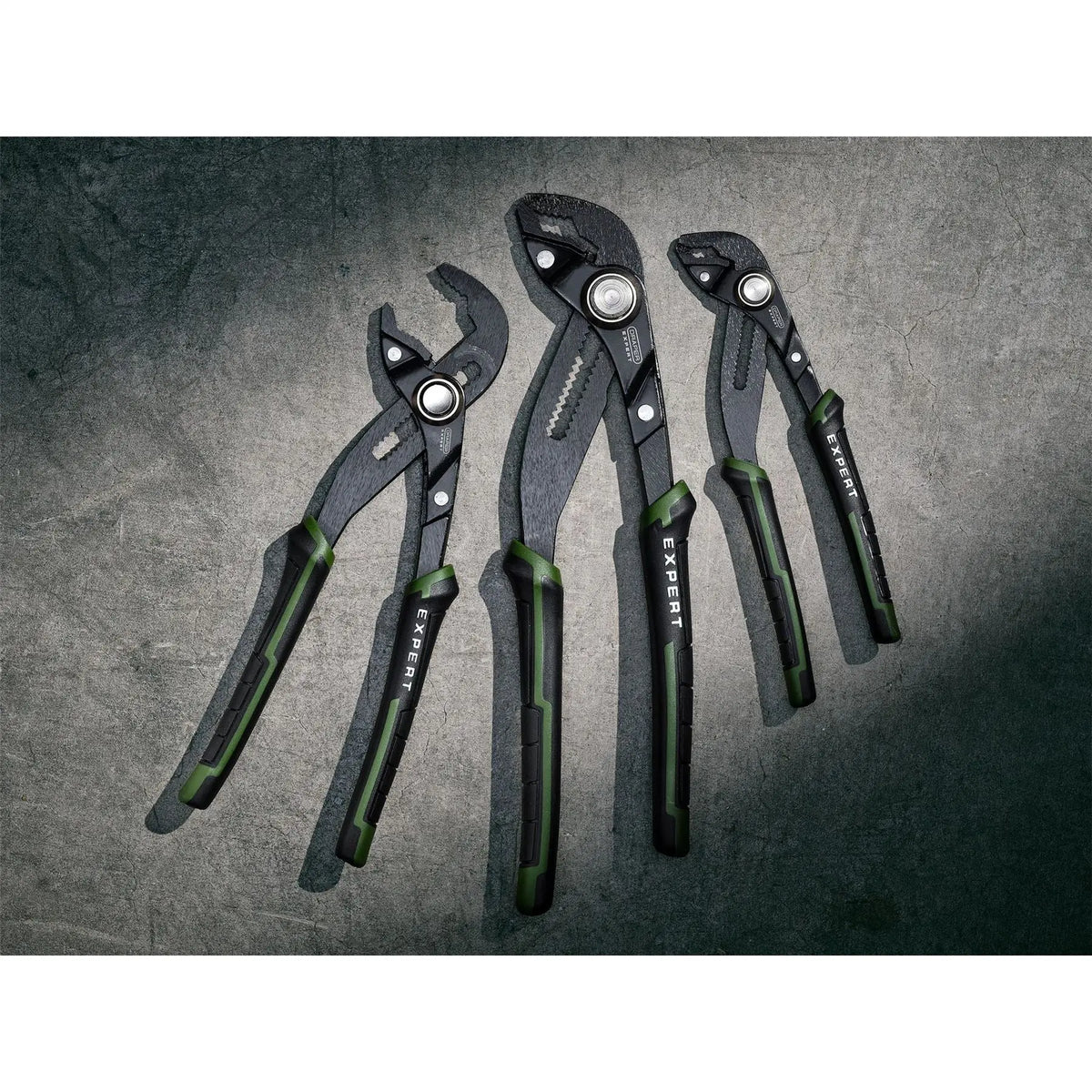 Draper Expert Quick Release Water Pump Pliers Set (3 Piece) 28552  White Rose Tools
