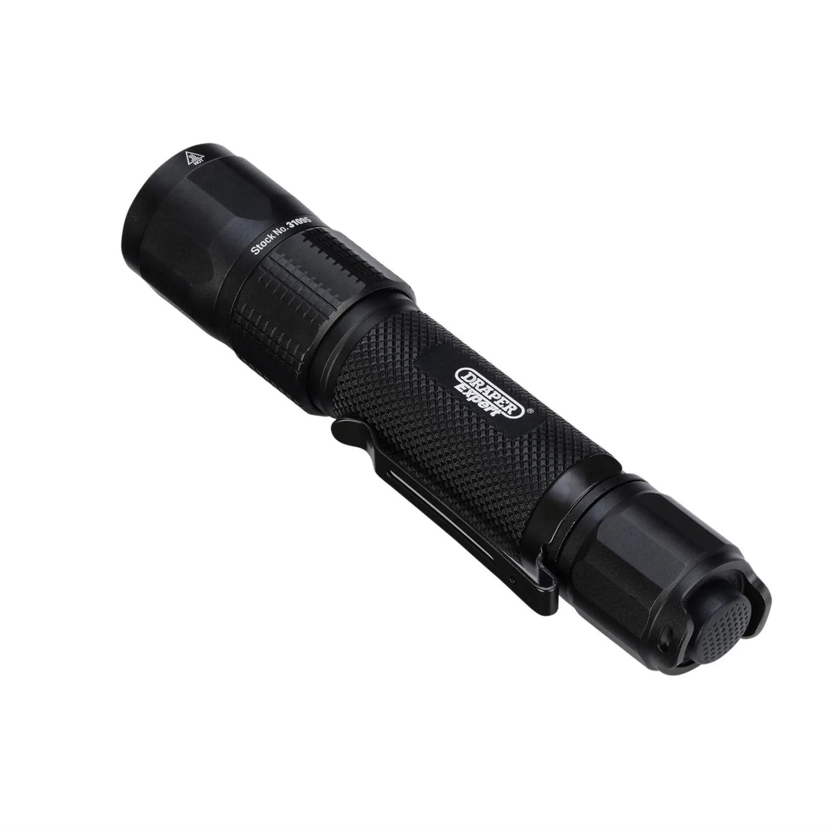 Draper Expert SMD LED USB Rechargeable High Performance Torch 12W 1200 Lumens USB-C Cable Supplied 31095  White Rose Tools