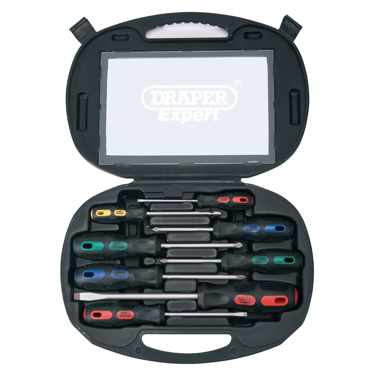 Draper Expert Screwdriver Set in Case (8 Piece) 40002  White Rose Tools