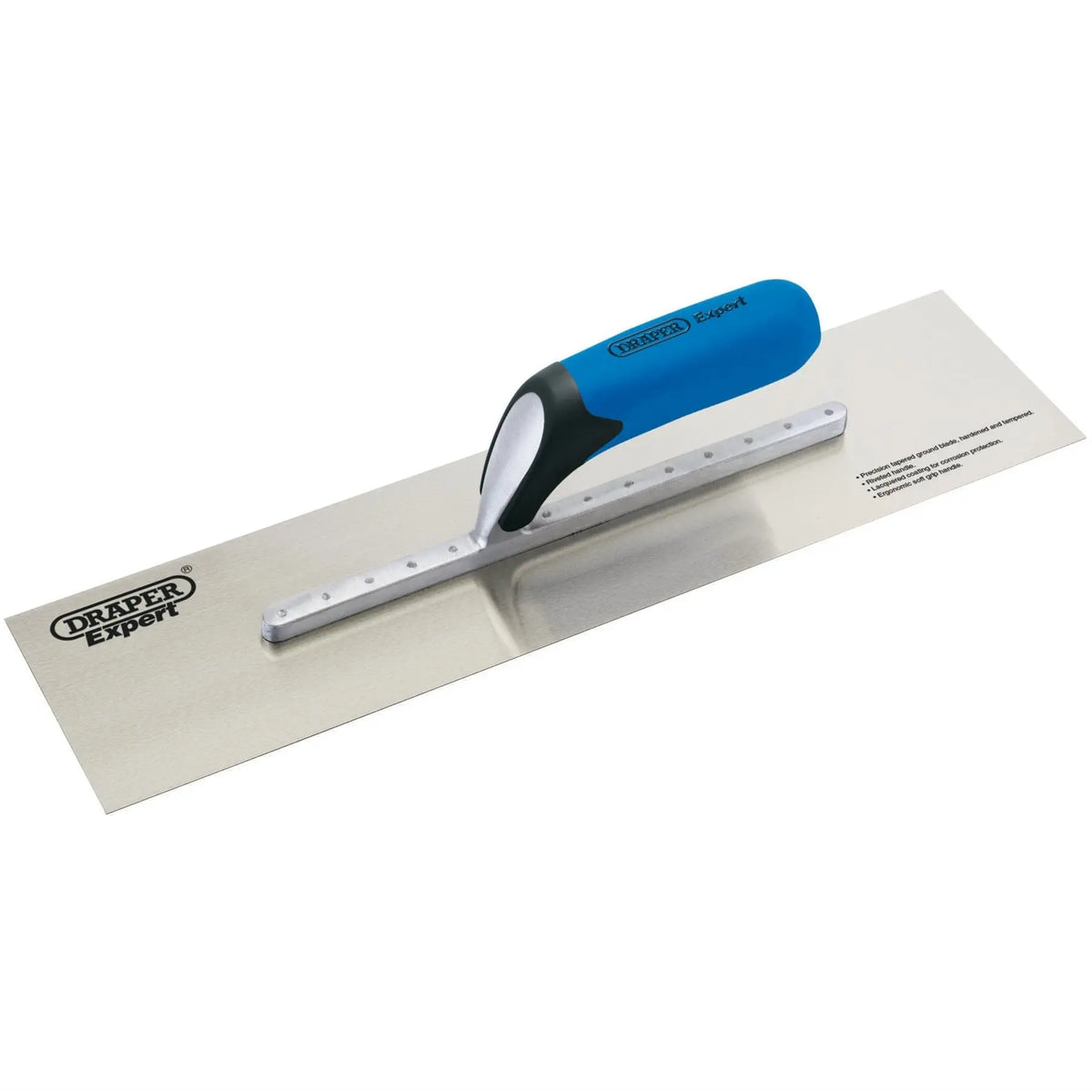Draper Expert Soft Grip Plastering Trowel 120 x 450mm 81230  White Rose Tools