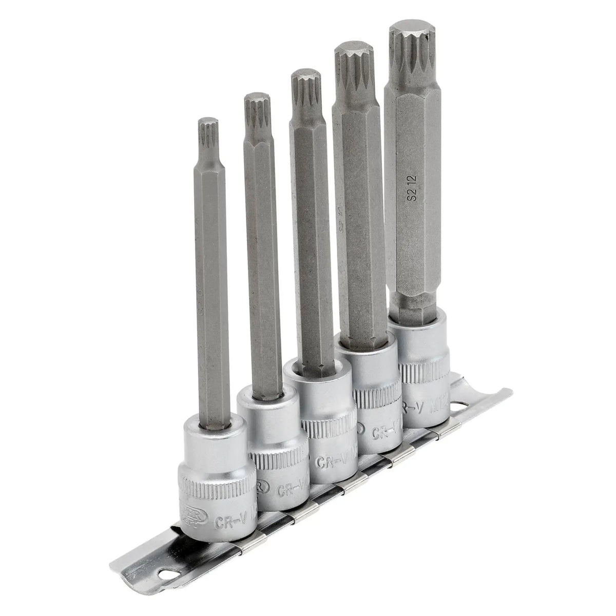 Draper Expert Spline Socket Bit Set 3/8" Sq. Dr. (5 Piece) 16349  White Rose Tools