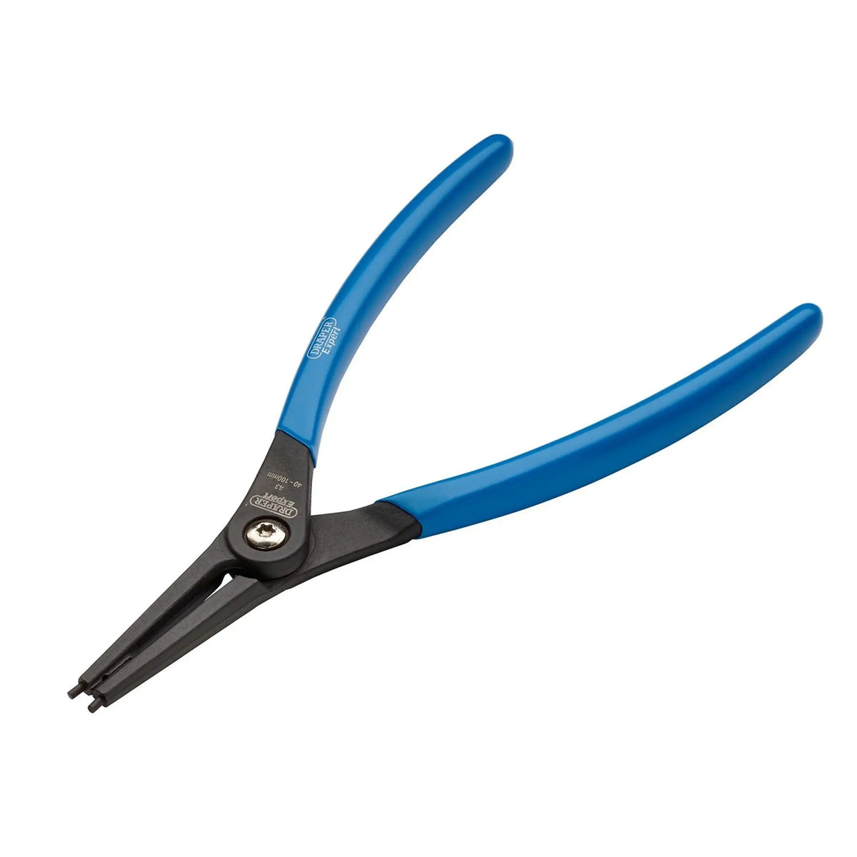 Draper Expert Straight Tip External Circlip Pliers A3 225mm 09038  White Rose Tools