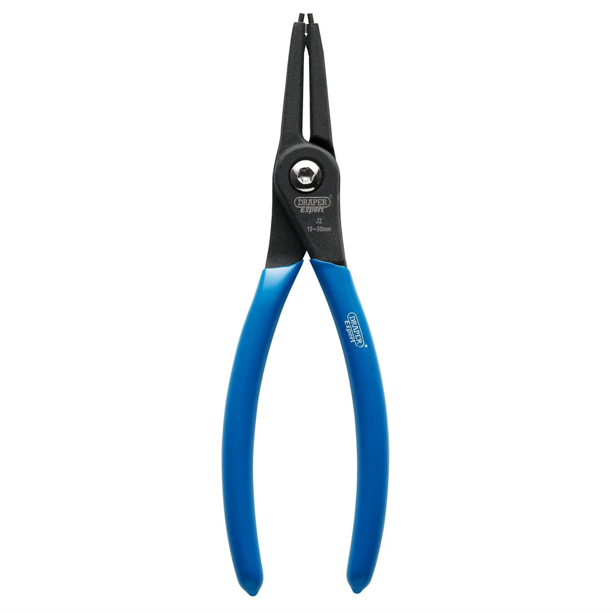 Draper Expert Straight Tip Internal Circlip Pliers J2 180mm 09017  White Rose Tools