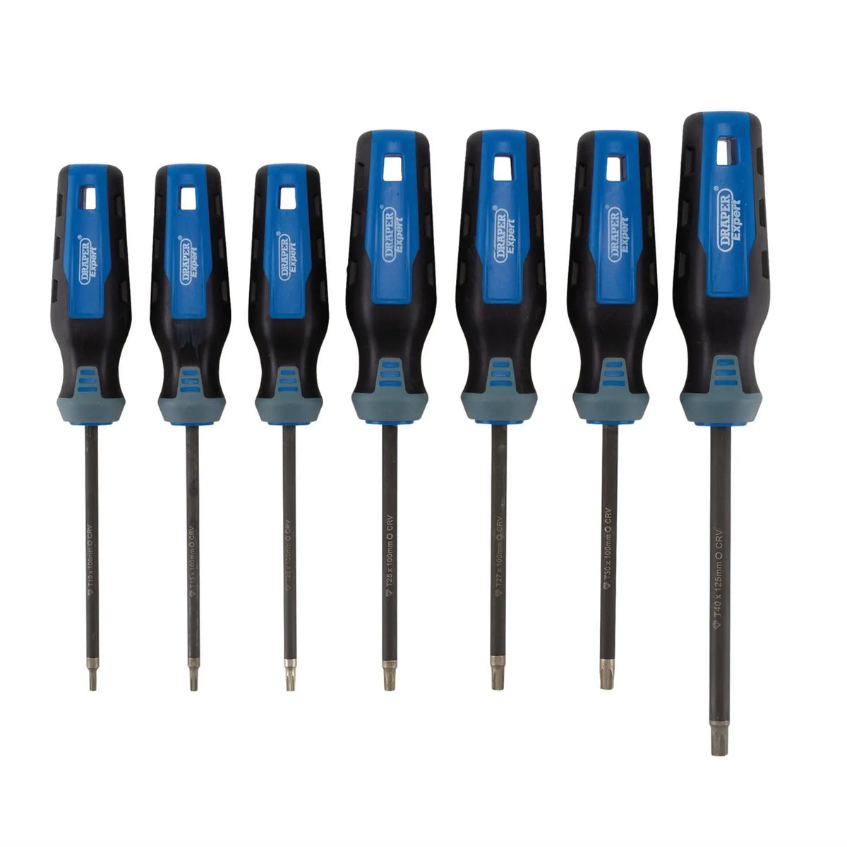 Draper Expert TX-STAR Diamond Tipped Screwdriver Set (7 Piece) 95164  White Rose Tools