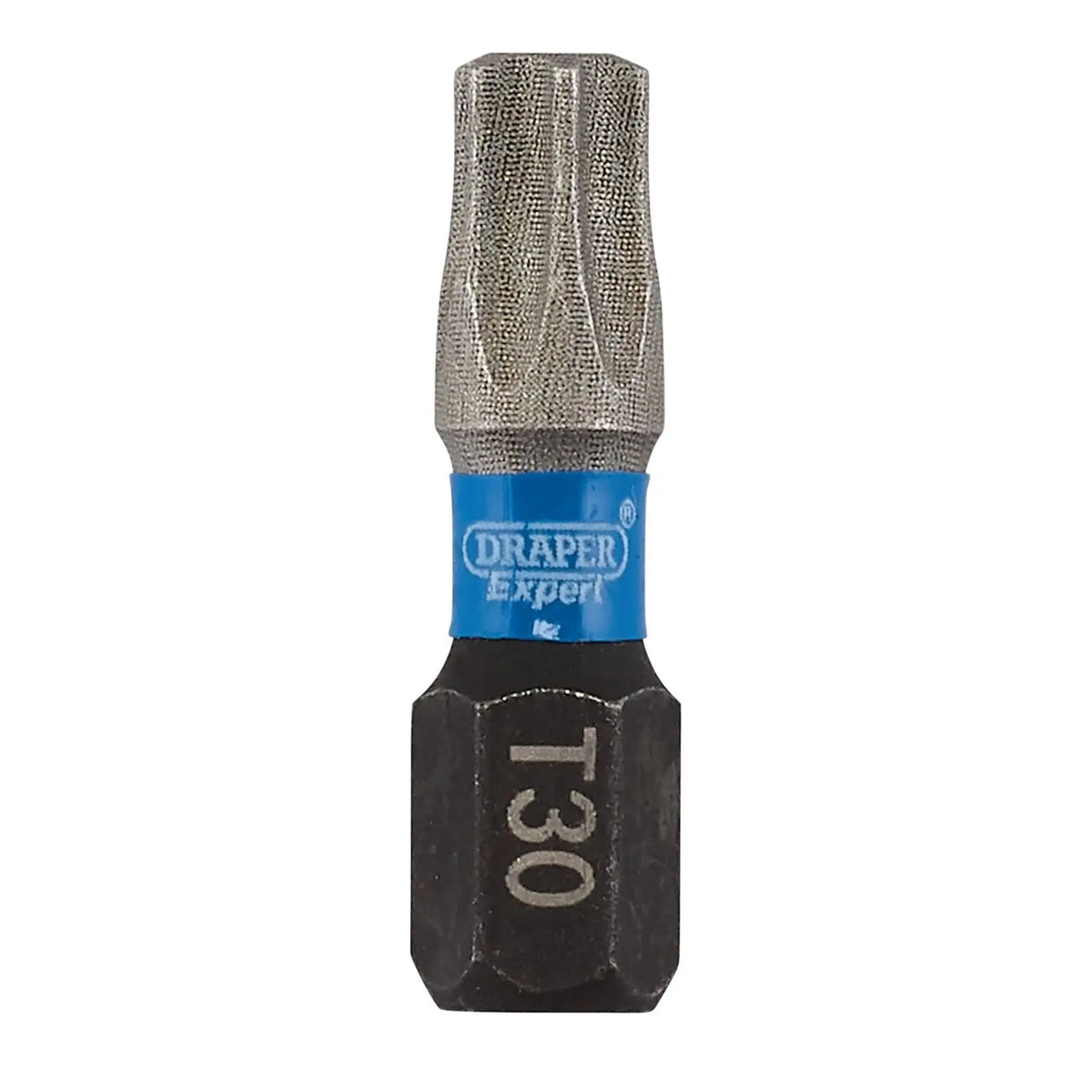 Draper Expert TX-STAR® Impact Screwdriver Bits T30 x 25mm 1/4" Hex (Pack of 5) 05496  White Rose Tools