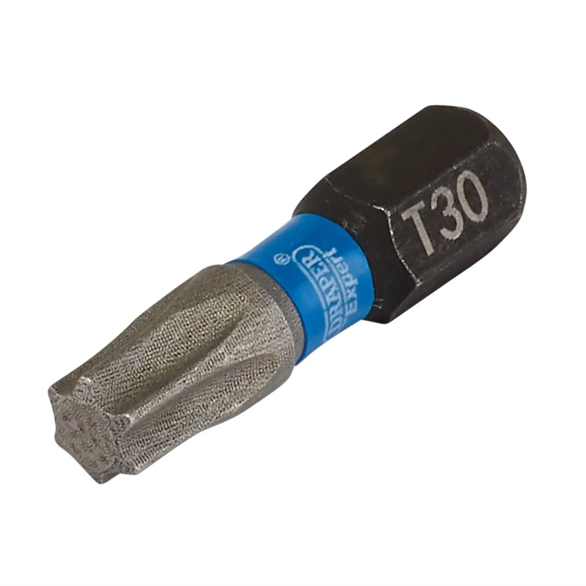 Draper Expert TX-STAR® Impact Screwdriver Bits T30 x 25mm 1/4" Hex (Pack of 5) 05496  White Rose Tools