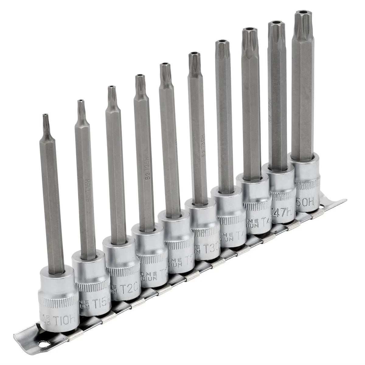 Draper Expert TX-STAR® Security Socket Bit Set 3/8" Sq. Dr. (10 Piece) 16333  White Rose Tools