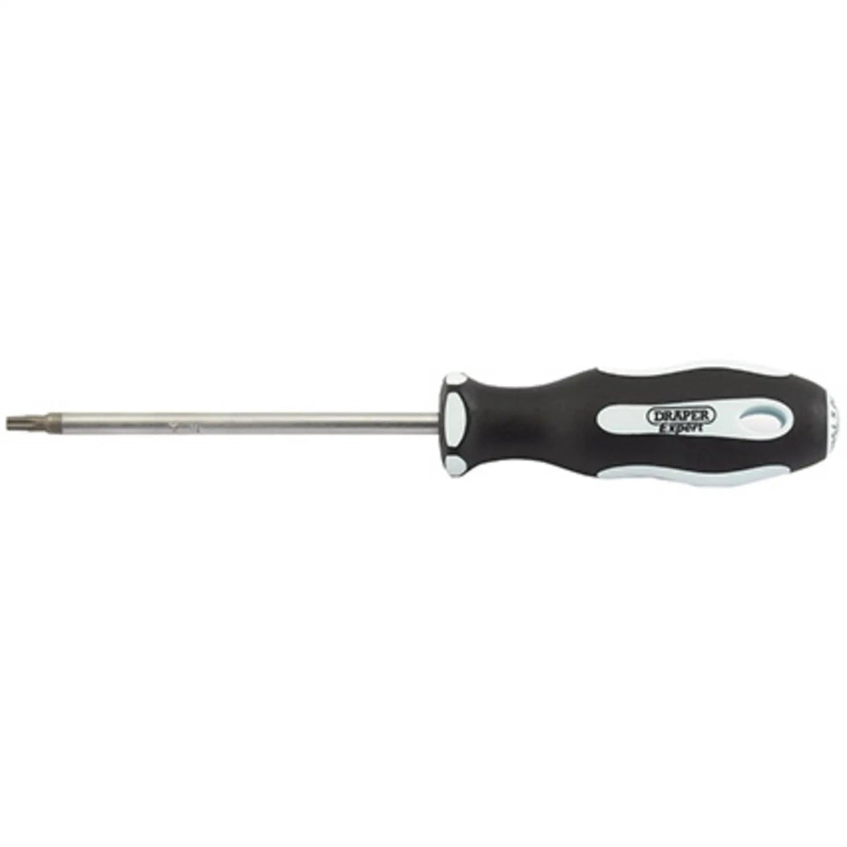 Draper Expert TX-STAR® Security Soft Grip Screwdriver T10T x 75mm 35137  White Rose Tools