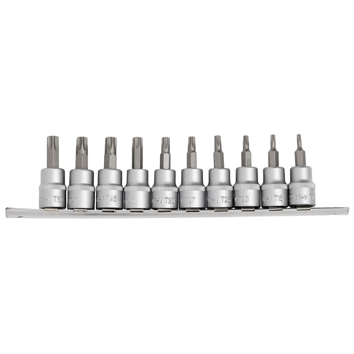 Draper Expert TX-STAR® Socket Bit Set 3/8" Sq. Dr. 48mm (10 Piece) 16309  White Rose Tools