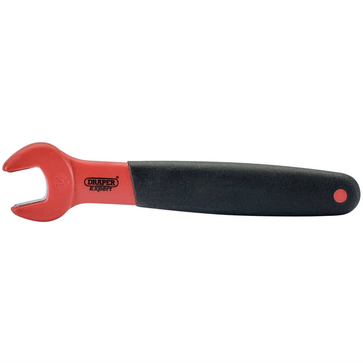 Draper Expert VDE Approved Fully Insulated Open End Spanner 14mm 99472  White Rose Tools