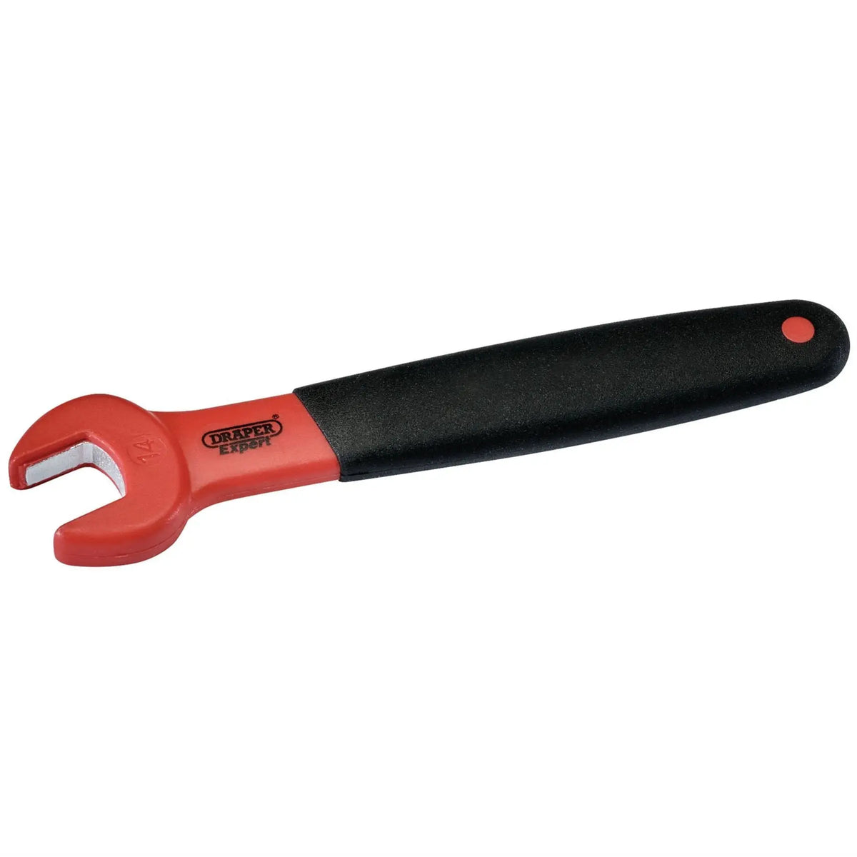 Draper Expert VDE Approved Fully Insulated Open End Spanner 14mm 99472  White Rose Tools
