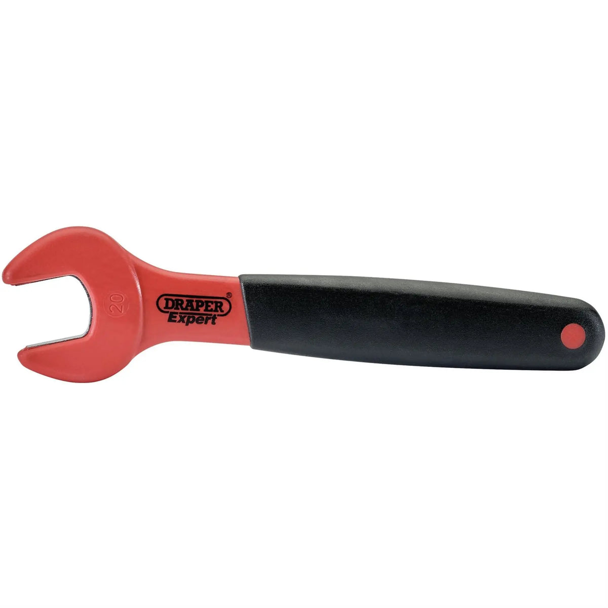Draper Expert VDE Approved Fully Insulated Open End Spanner 20mm 99478  White Rose Tools