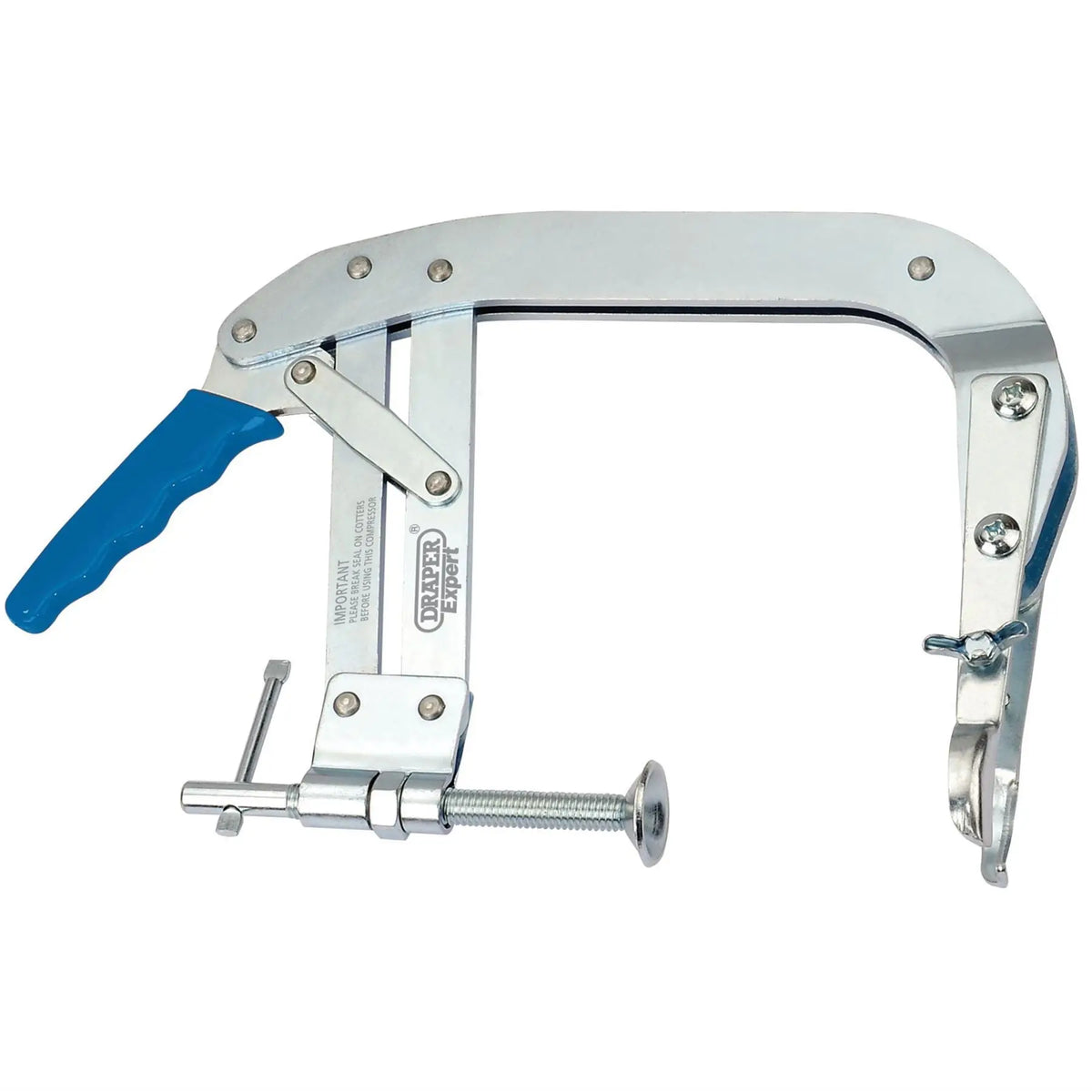 Draper Expert Valve Spring Compressor 75 - 165mm Capacity 02342  White Rose Tools