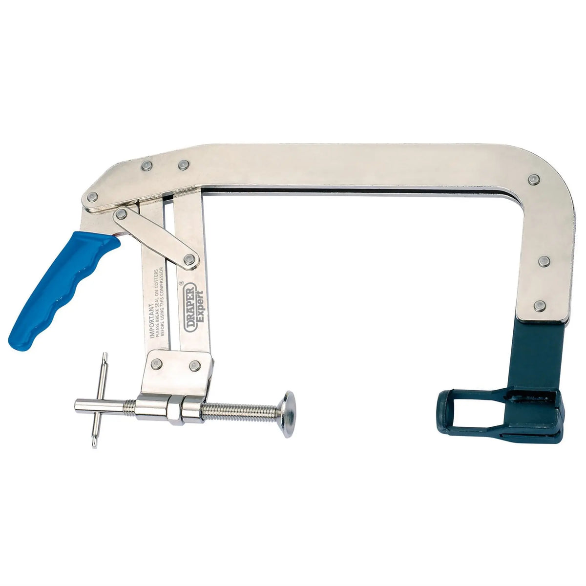 Draper Expert Valve Spring Compressor 80 -- 145mm Capacity 02339  White Rose Tools
