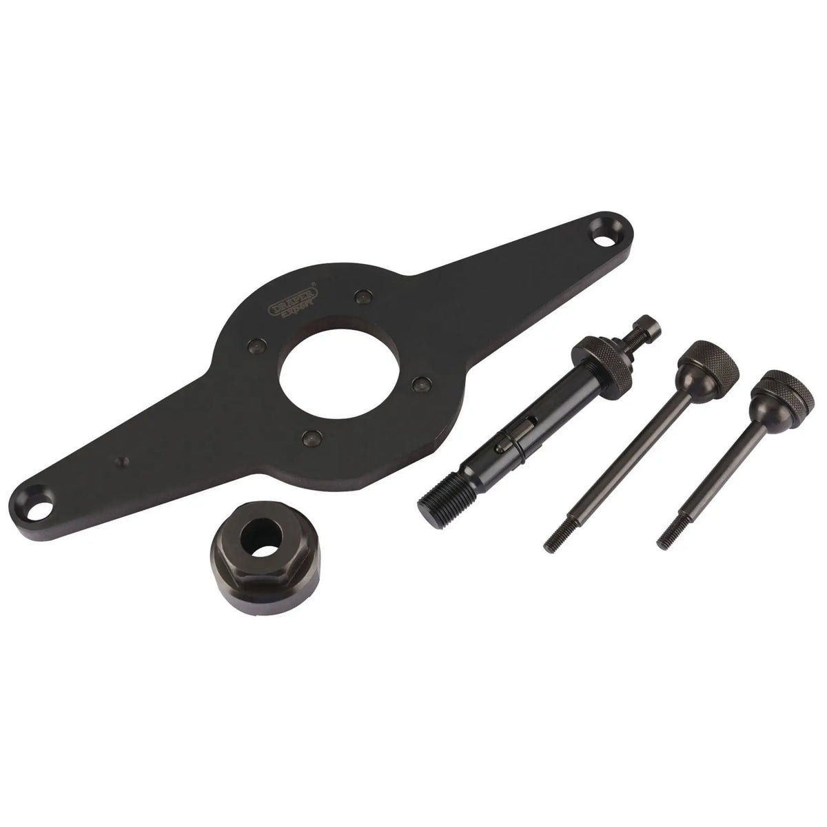 Draper Expert Vibration Damper Holding Tool (Audi SEAT Skoda Volkswagen) 19197  White Rose Tools