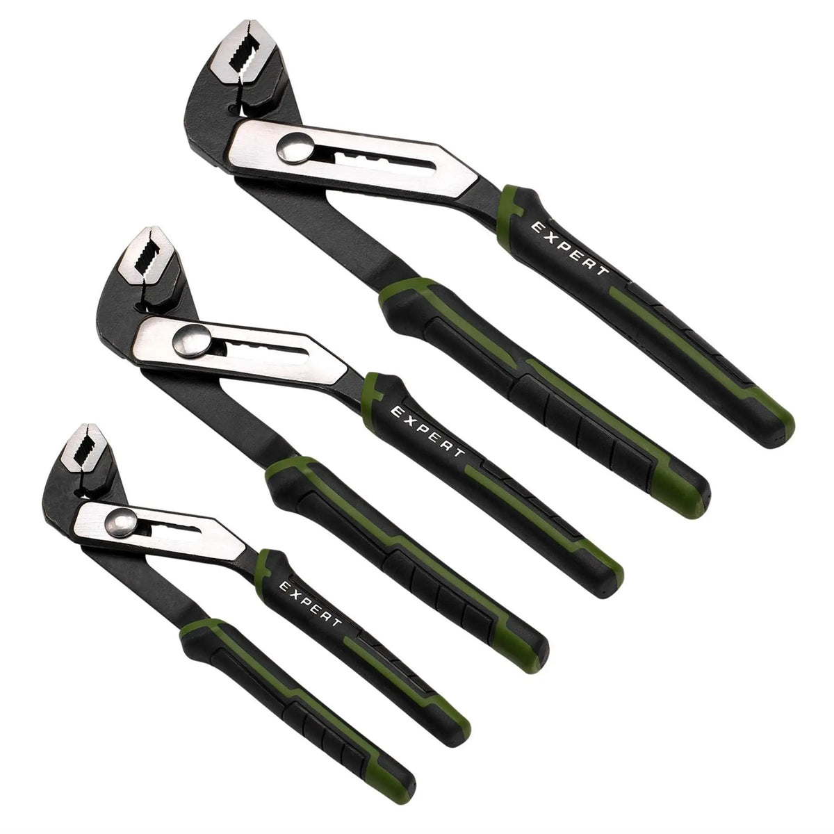 Draper Expert Water Pump Pliers Set (3 Piece) 28542  White Rose Tools