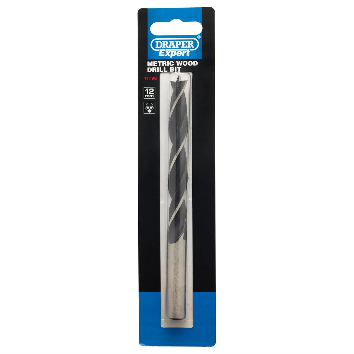 Draper Expert Wood Drill Bit 12 x 225mm 41798  White Rose Tools