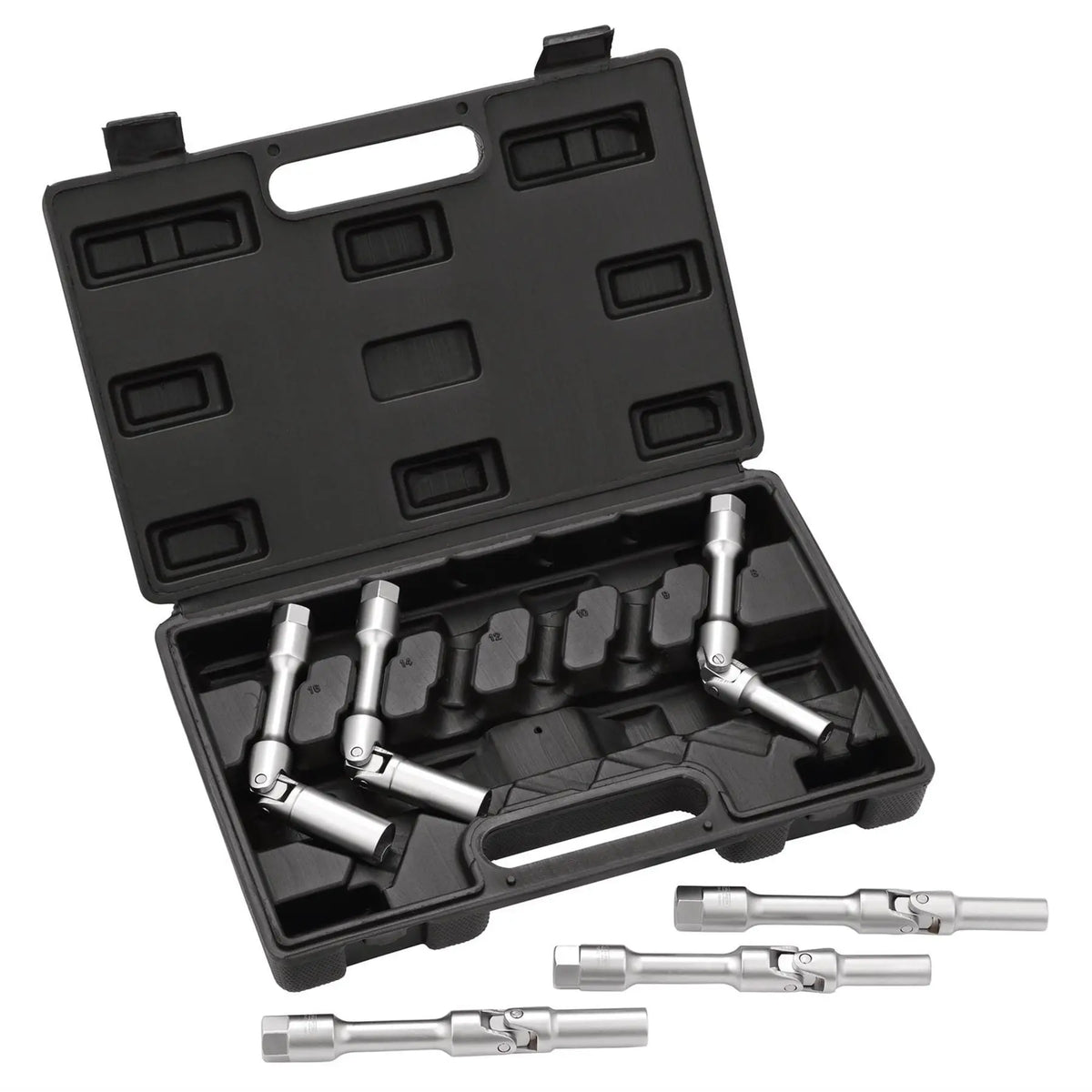 Draper Extra Long Glow Plug Socket Set 3/8" Sq. Dr. 35mm (6 Piece) 07118  White Rose Tools