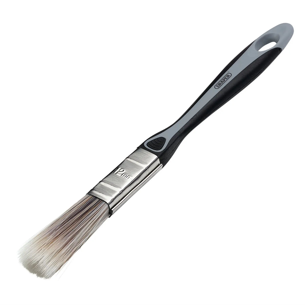 Draper Flat Paint Brush with Soft Grip 12mm 20451  White Rose Tools