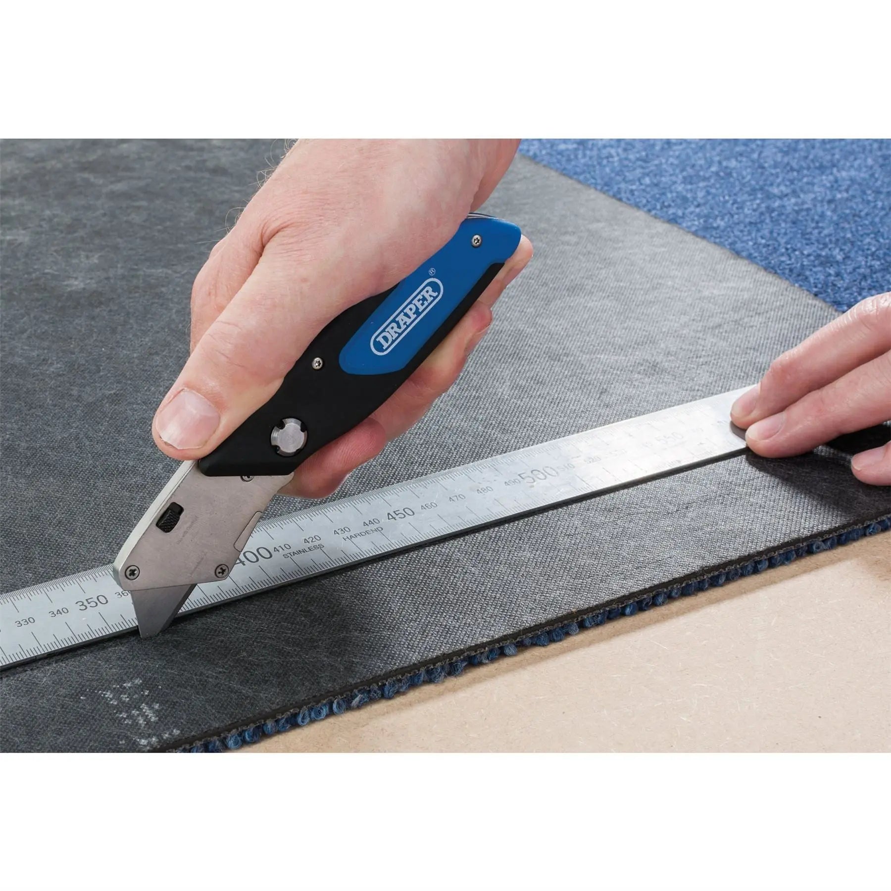 Draper Folding Trimming Knife 02015  White Rose Tools