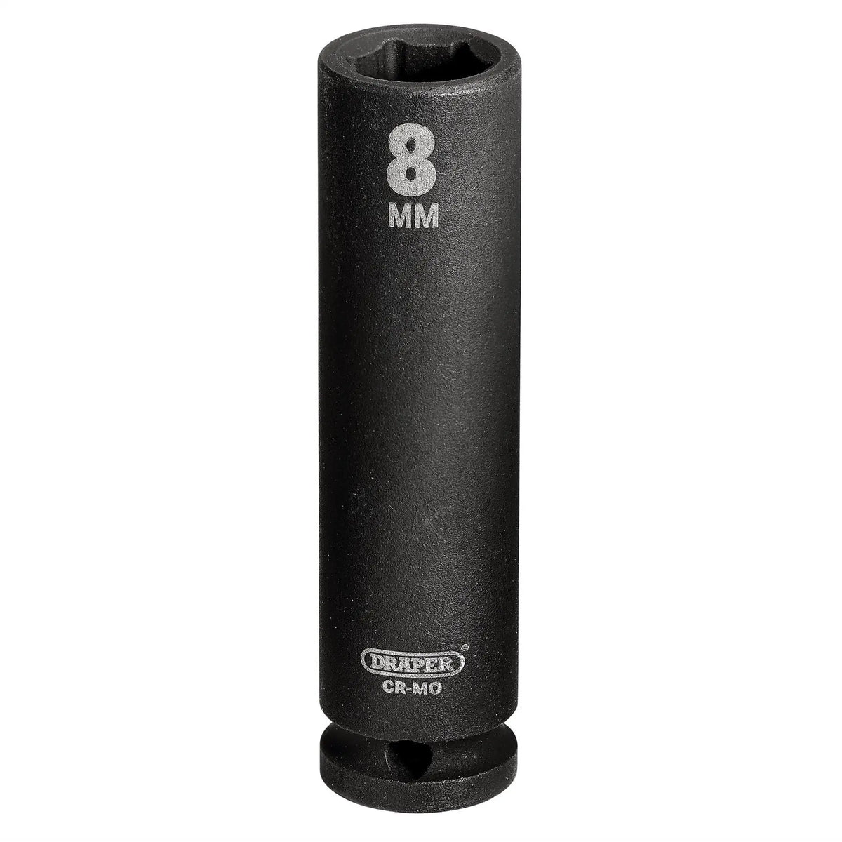 Draper HI-TORQ® 6 Point Deep Impact Socket 1/4" Sq. Dr. 8mm 05186  White Rose Tools