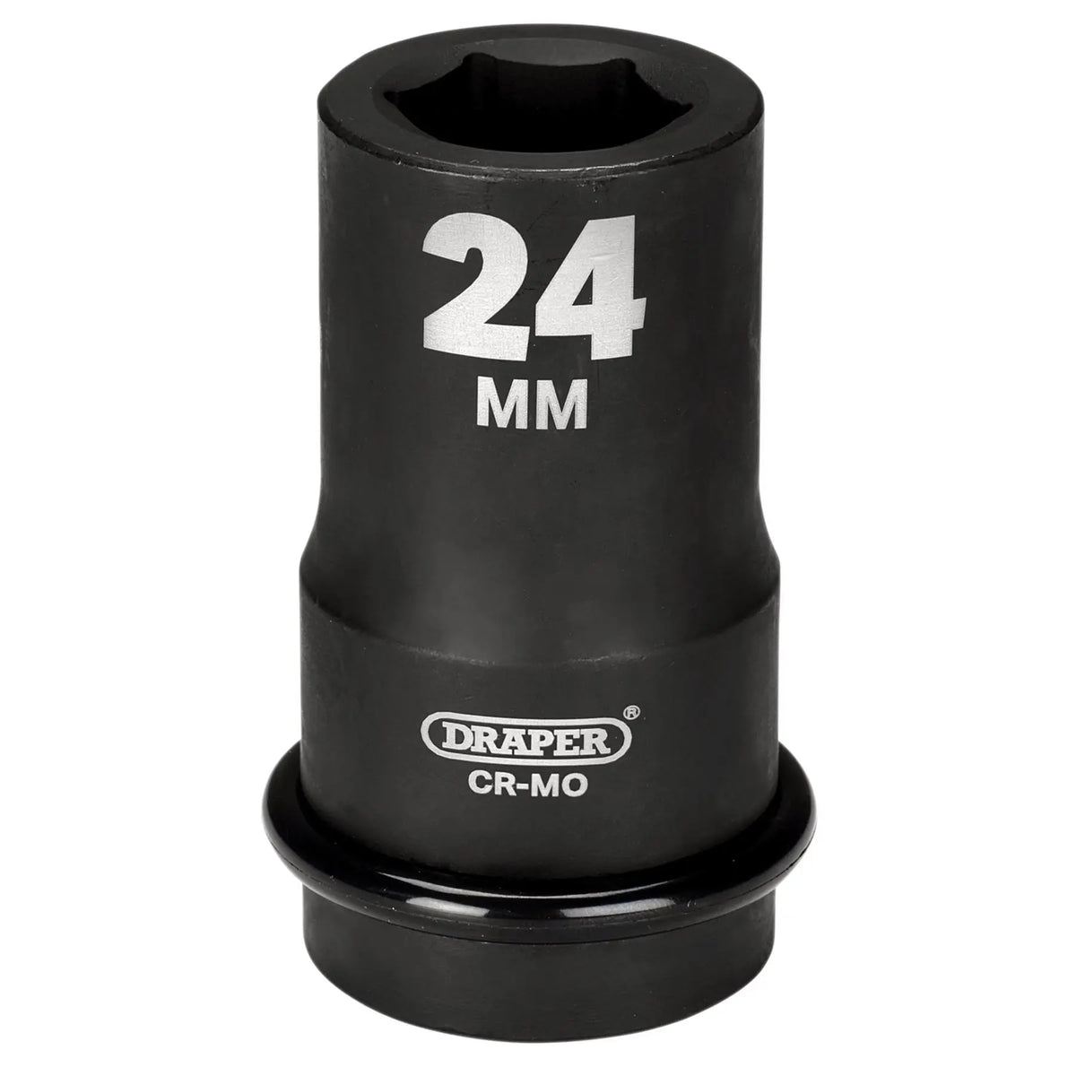 Draper HI-TORQ® 6 Point Deep Impact Socket 1" Sq. Dr. 24mm 05139  White Rose Tools