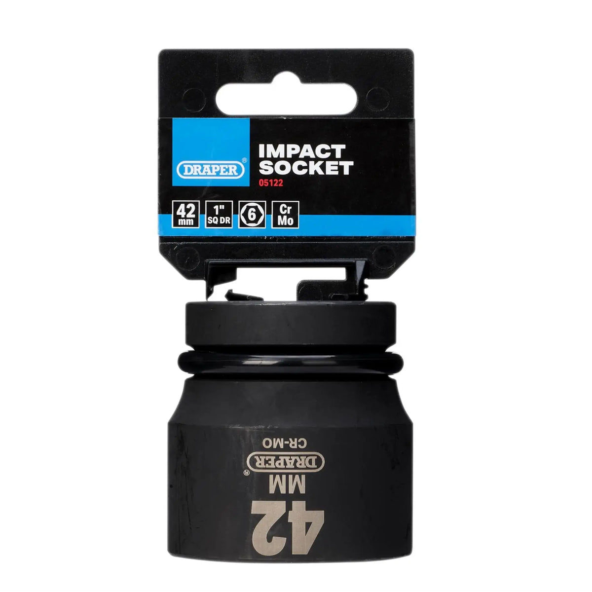 Draper HI-TORQ® 6 Point Impact Socket 1" Sq. Dr. 42mm 05122  White Rose Tools
