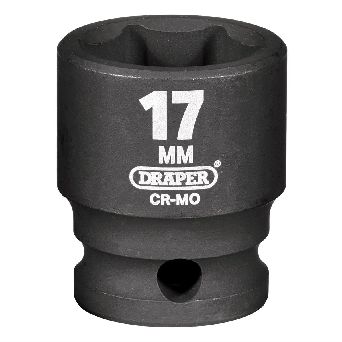 Draper HI-TORQ® 6 Point Impact Socket 3/8" Sq. Dr. 17mm 06877  White Rose Tools