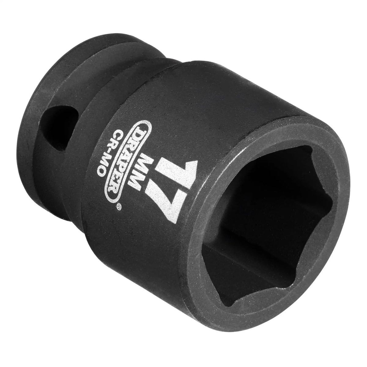 Draper HI-TORQ® 6 Point Impact Socket 3/8" Sq. Dr. 17mm 06877  White Rose Tools