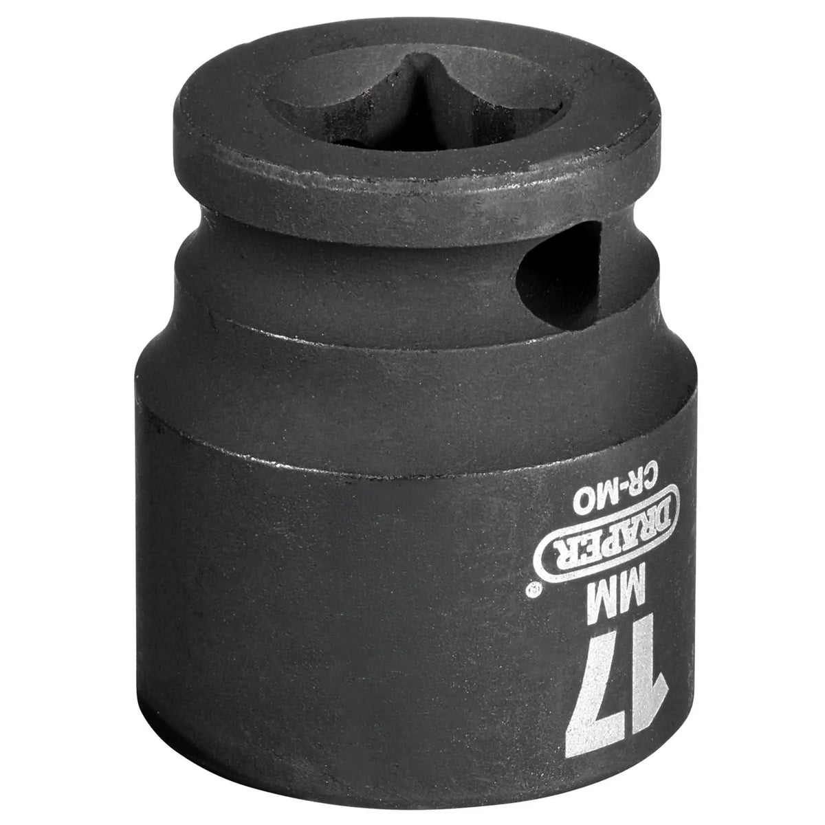 Draper HI-TORQ® 6 Point Impact Socket 3/8" Sq. Dr. 17mm 06877  White Rose Tools