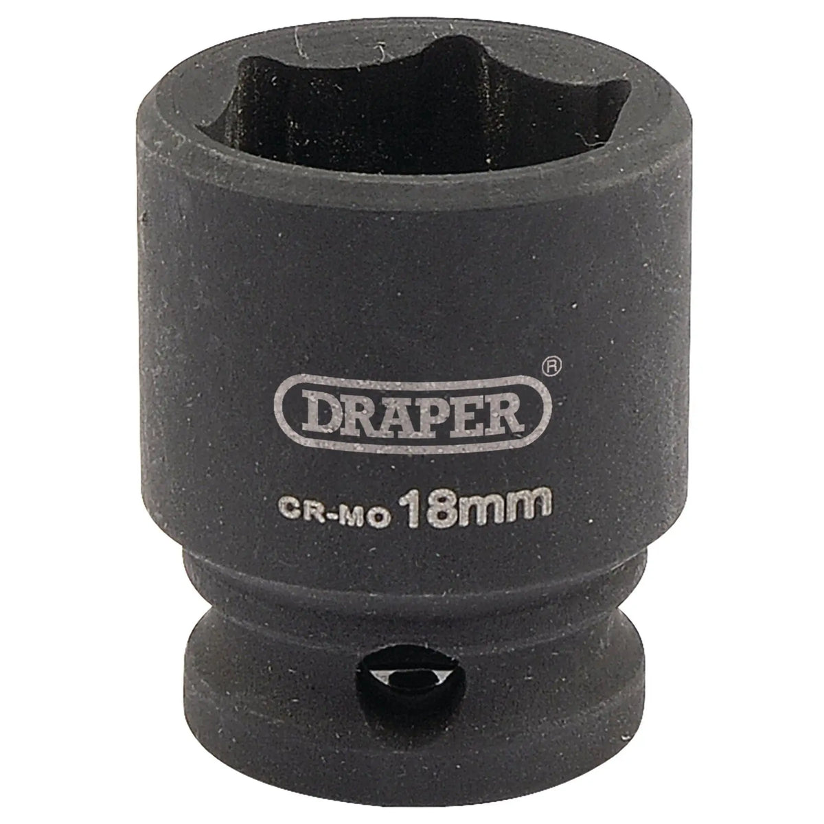Draper HI-TORQ® 6 Point Impact Socket 3/8" Sq. Dr. 18mm 06878  White Rose Tools
