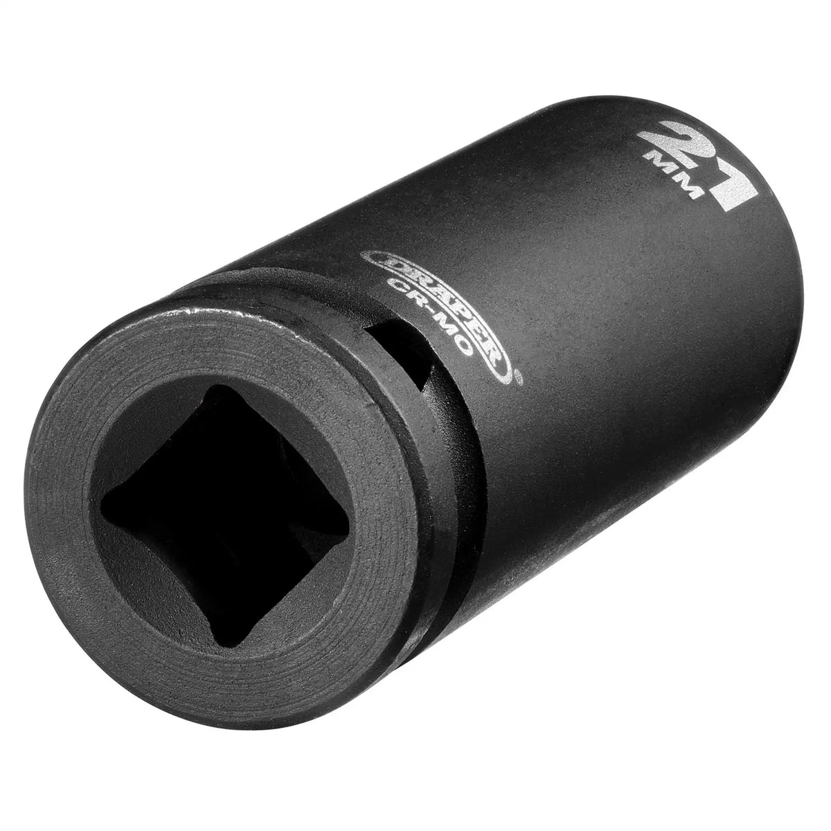 Draper HI-TORQ® Deep Impact Socket 1/2" Sq. Dr. 21mm 14104  White Rose Tools