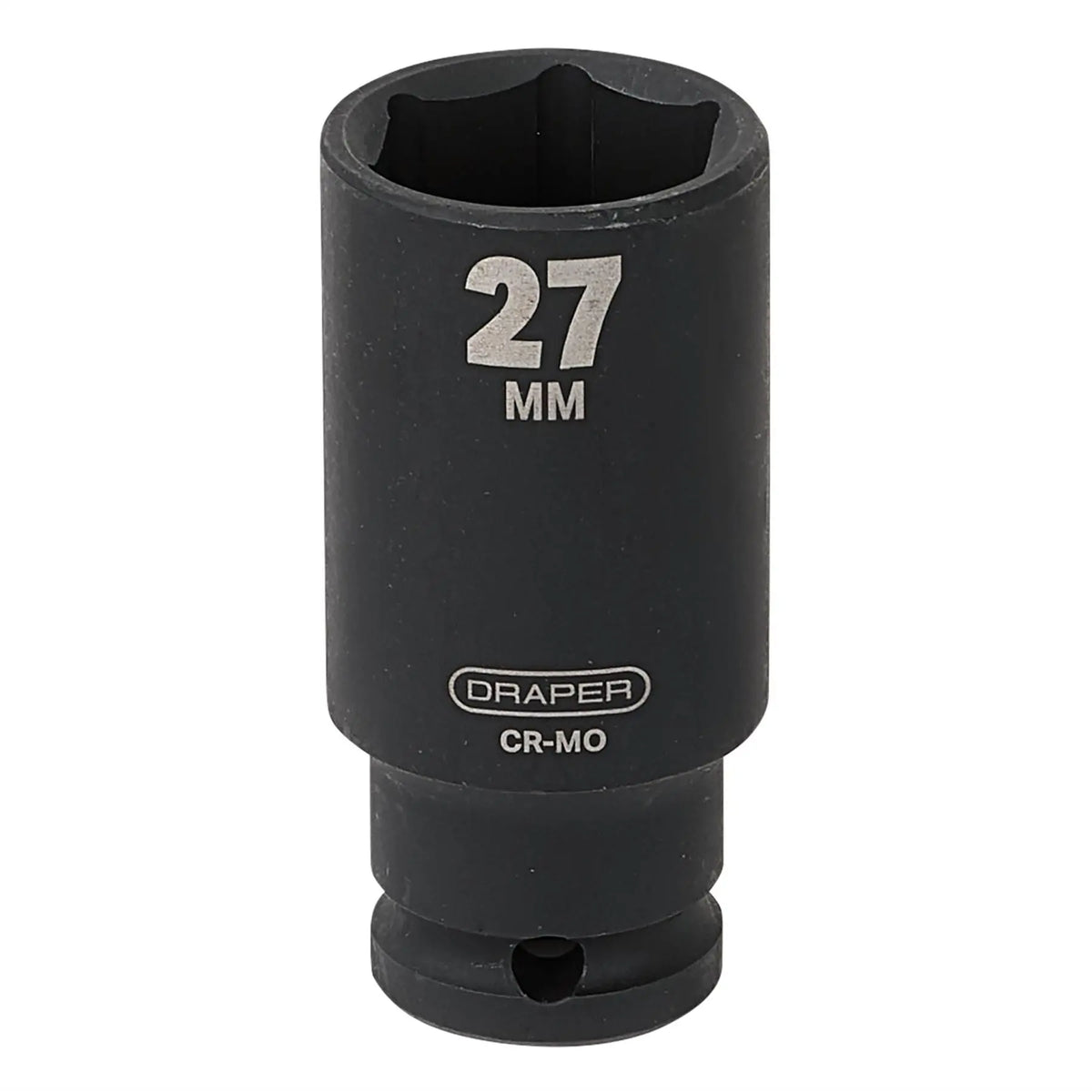 Draper HI-TORQ® Deep Impact Socket 1/2" Sq. Dr. 27mm 12748  White Rose Tools