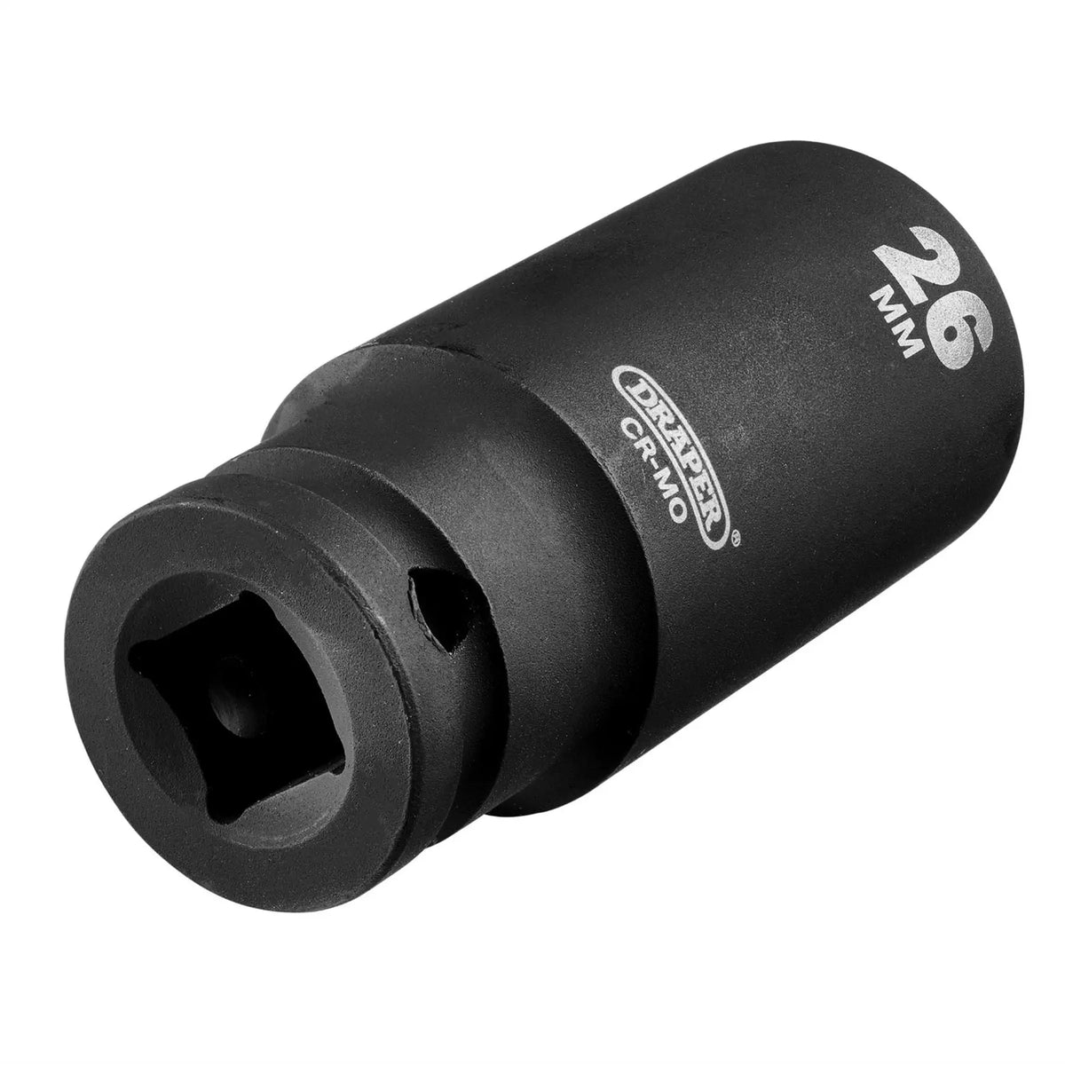 Draper HI-TORQ® Metric Deep Impact Socket 1/2" Sq. Dr. 26mm 20193  White Rose Tools